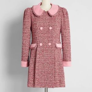 ModCloth Pink Jacket Sz XL